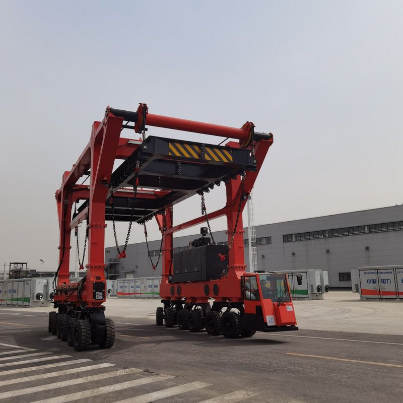 l'industriale 5km/H il contenitore di carico del camion 80T del carrello a portale Crane With Diesel Power