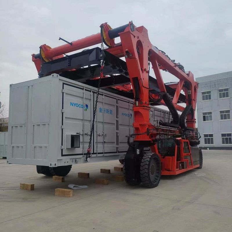 Veicolo di sollevamento del contenitore di SPEO, contenitore arancio Crane Truck For Steel Factories del porto